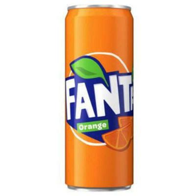 Fanta Orange Drink 33cl Can