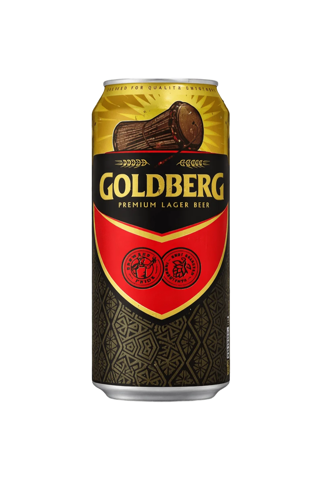 Goldberg Lager Beer 50cl Can