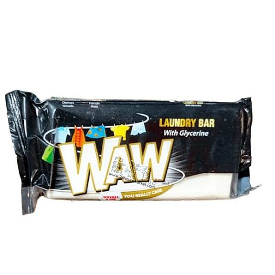 WAW laundry bar with glycerin 130g