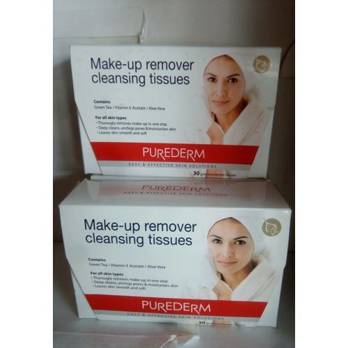 Pure Derm Make-up Remover Cleansing Tissue
