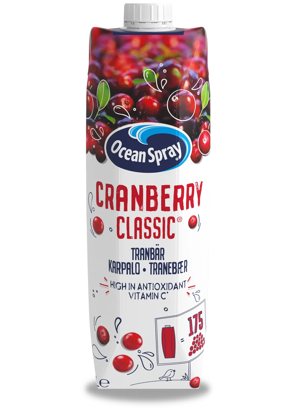 Ocean Spray Cranberry Classic Juice Drink 1 Litre
