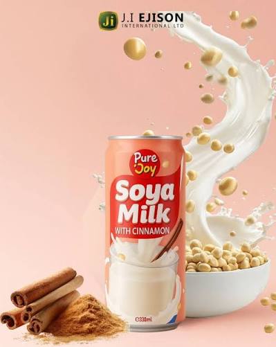 Pure Joy Soya Milk with Cinnamon 330ml