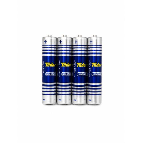 Tudor AAA Carbon Zinc Batteries 1.5V – Pack of 4