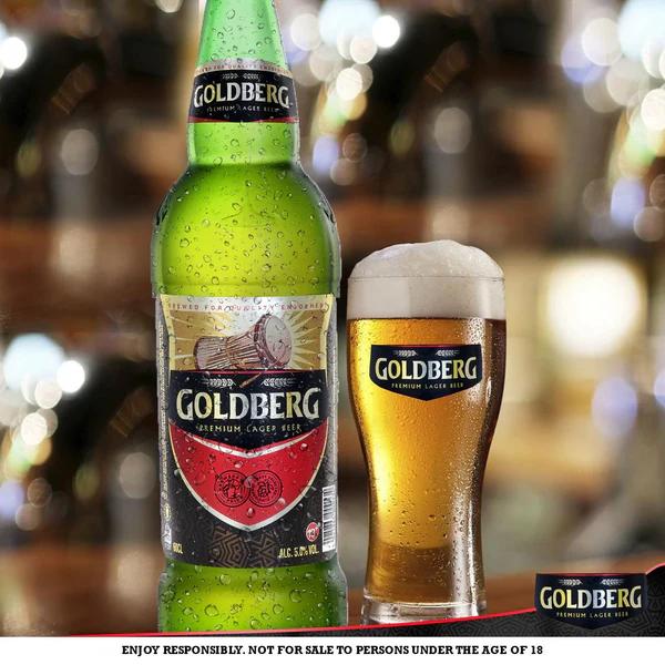 Goldberg Lager Beer 600ml Bottle