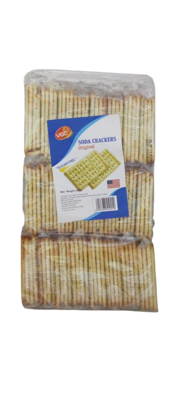 VGC soda cracker original sugar free 500g