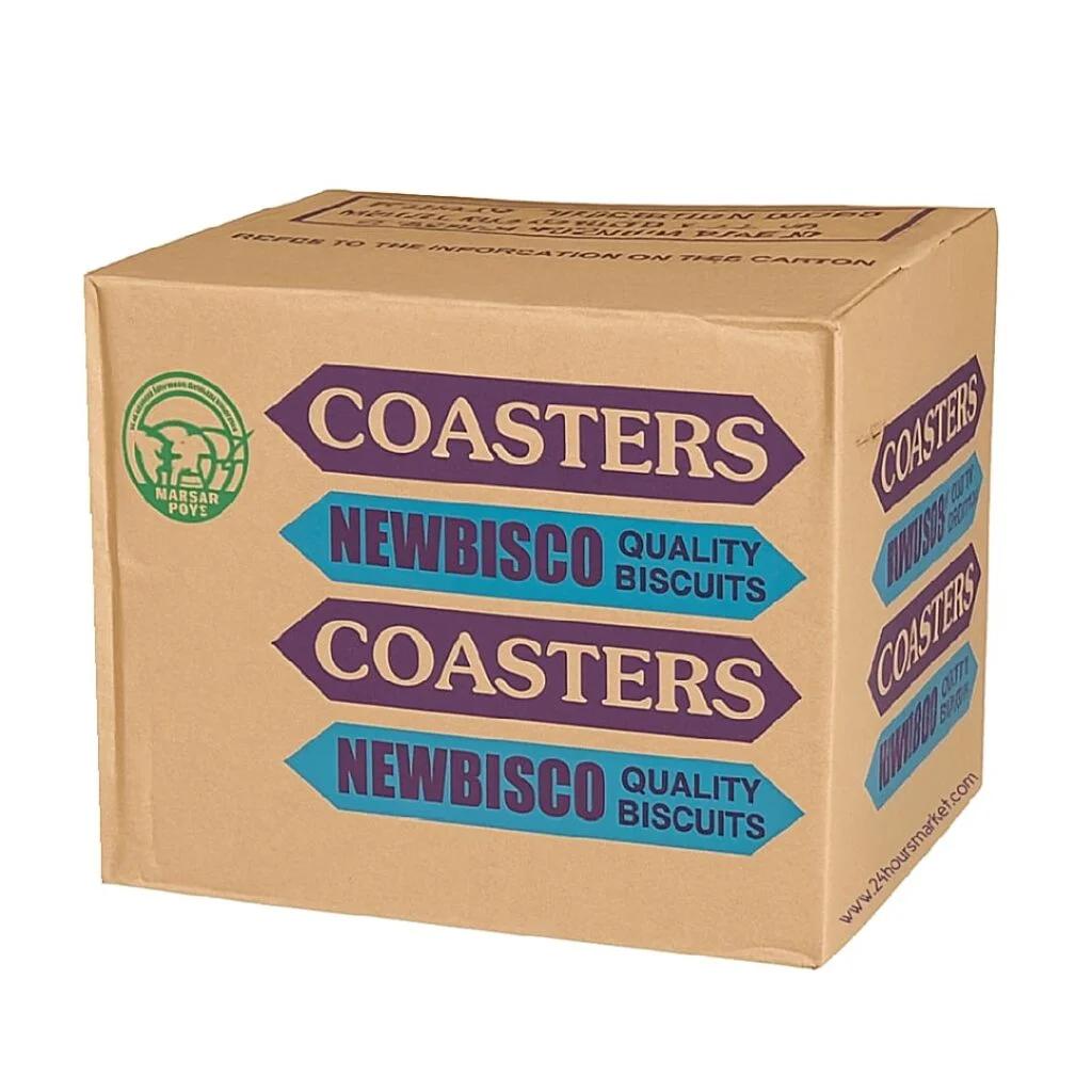 Newbisco Coasters biscuit by 6 x 72
