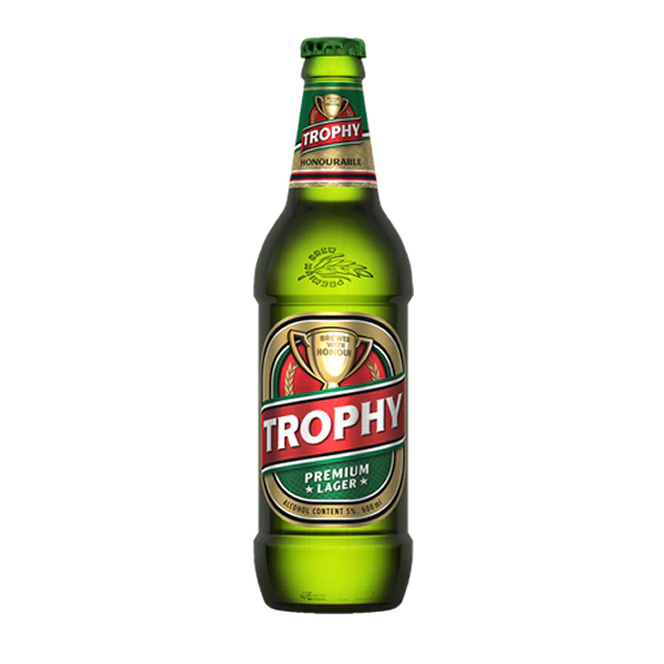 Trophy Lager Beer 600ml Bottle