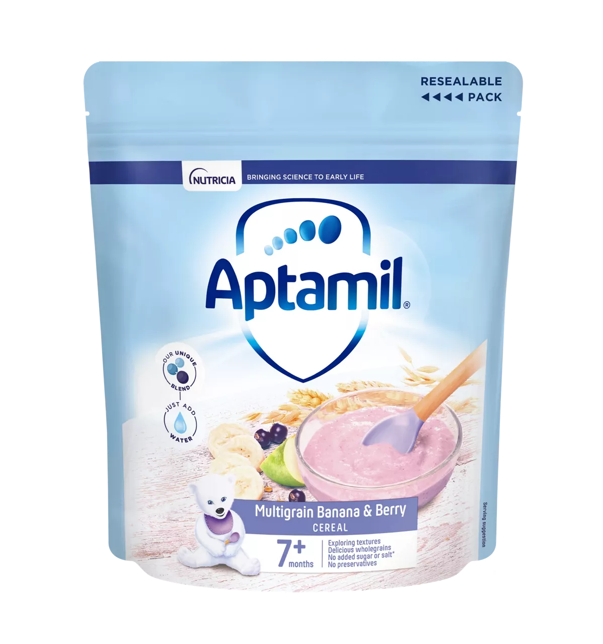 Aptamil Multigrain Banana & Berry Cereal 7months+