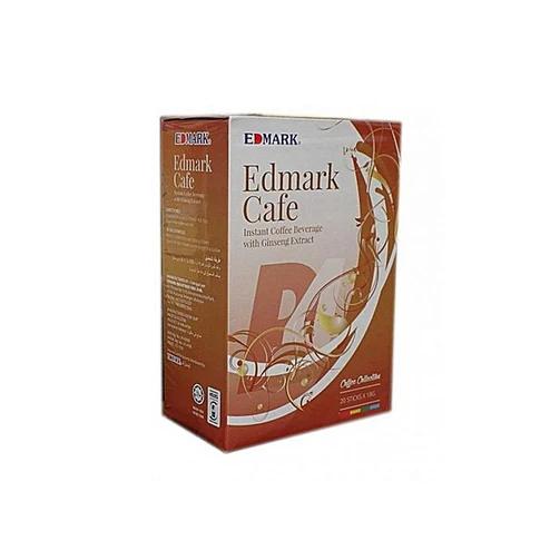 Edmark Cafe Instant Coffee With Ginseng Extract 18g x 20 Sticks