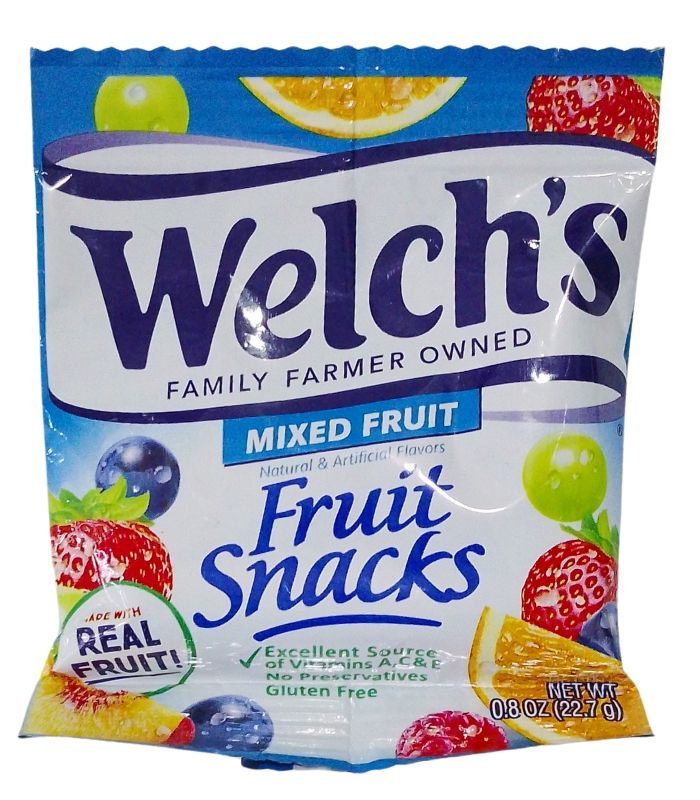 Welchs Mixed Fruit Snacks 22.7g