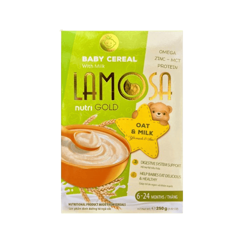 Lamosa Cereal Oat and Milk 250g Packet