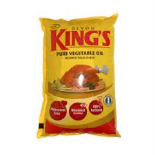 Devon King's Vegetable Oil Sachet 1000ml