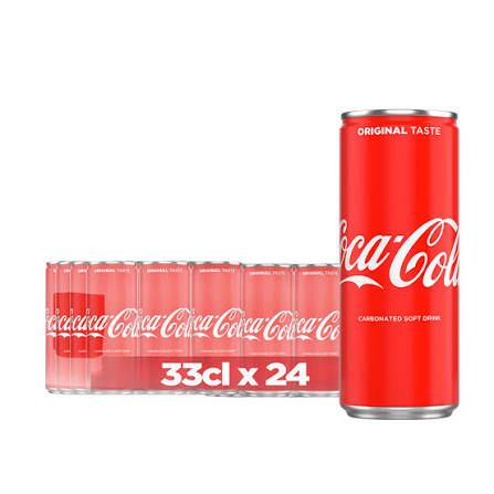 Coca Cola Coke Can 33cl x24