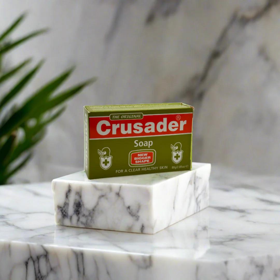 Crusader Medicated Classic White Soap 80g