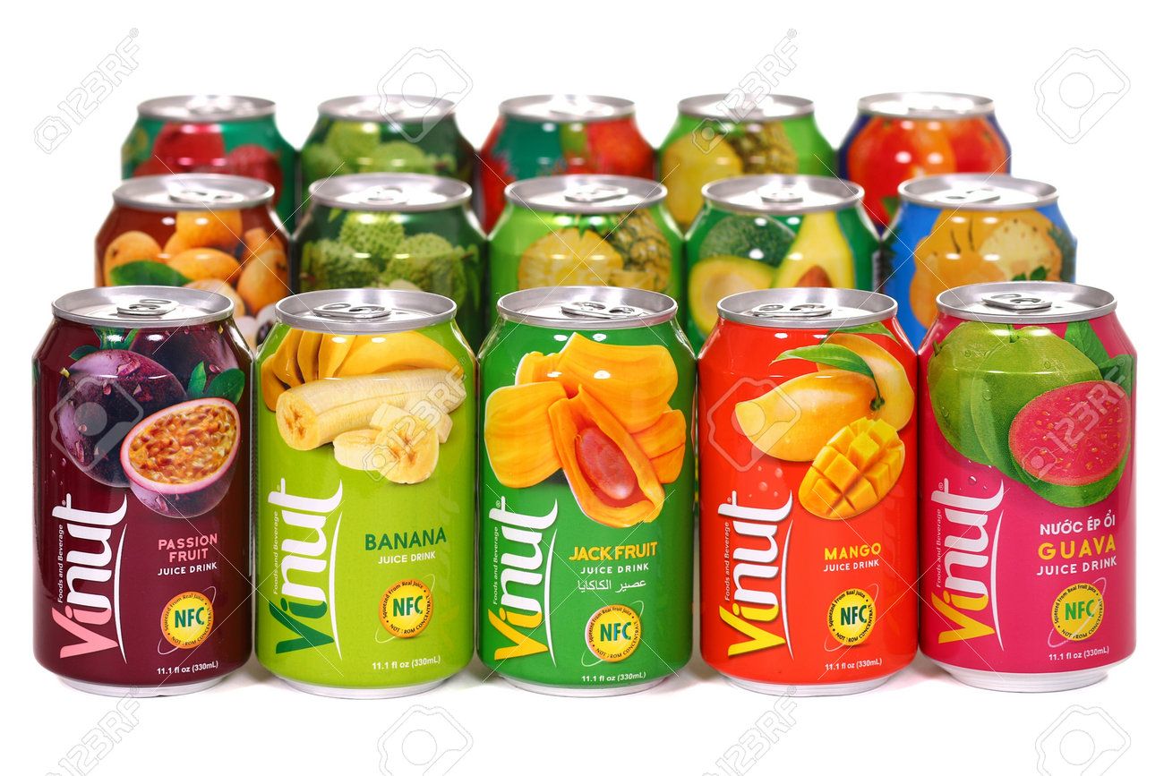 Vinut Juice Drink with Pulp Fruit Juice 250ml