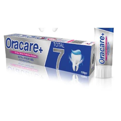 Oracare+ Extra Fresh Gel Toothpaste 7 Total 130g
