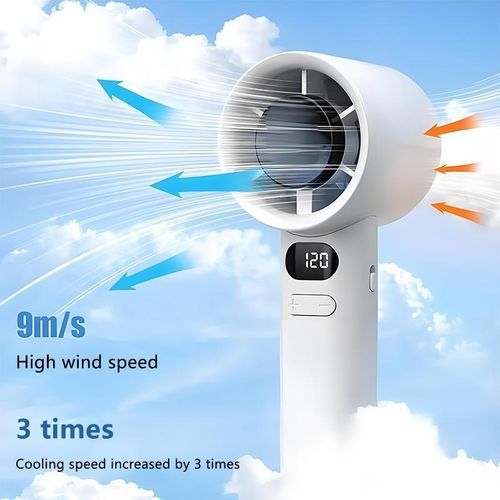 Portable Handheld Fan - USB Rechargeable
