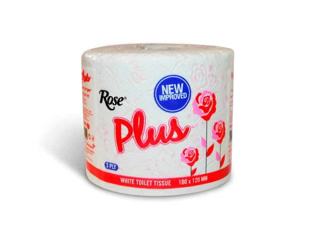 Rose Plus Toilet Tissue