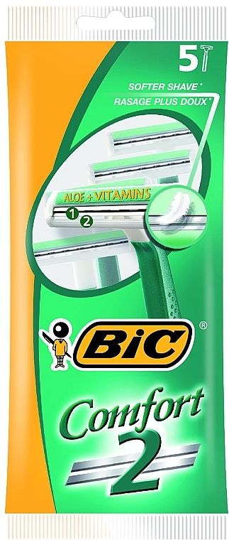 Bic Comfort 2 Razor x5