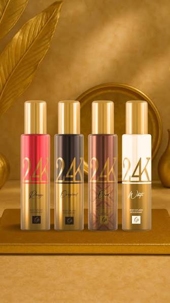 24K Deodorant Body Spray 100ml