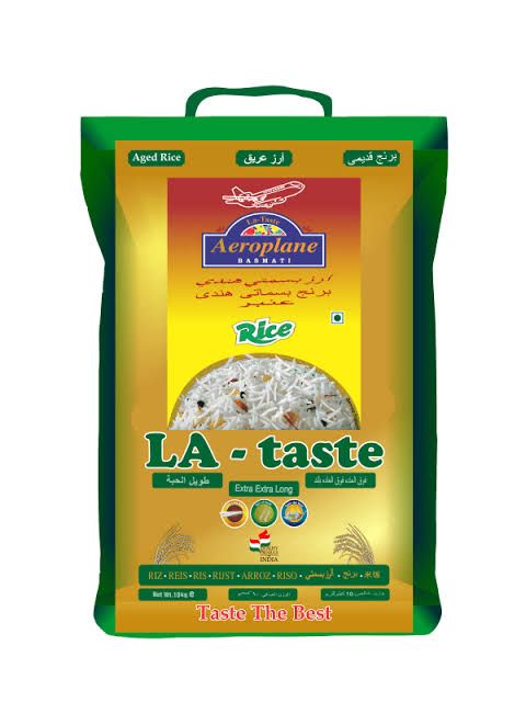 Aeroplane La Taste Golden Sella Basmati Rice 5kg