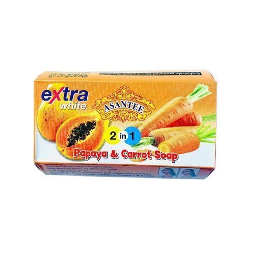 Asantee 2 In 1 Papaya And Carrot Soap