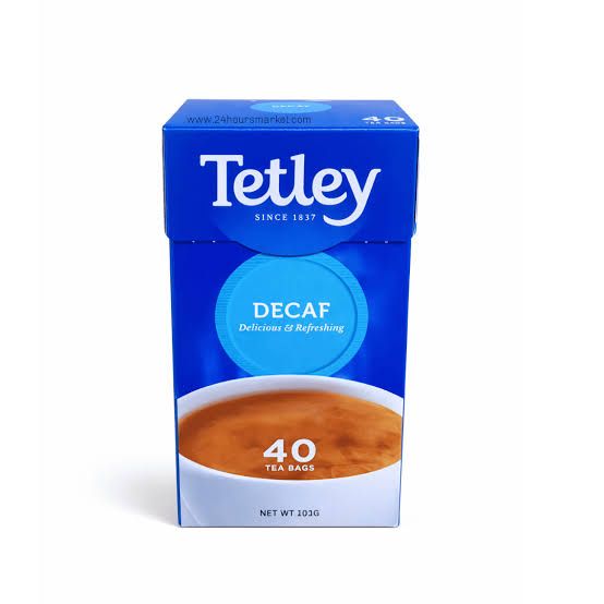 Tetley Decaf (Delicious & Refreshing) 40 Tea Bags