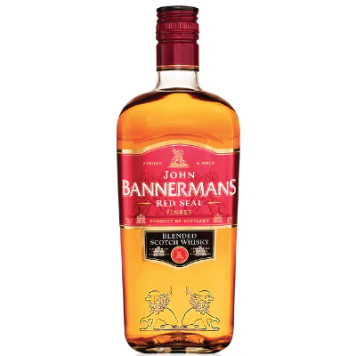 John Bannermans Red Seal Whisky 70 cl