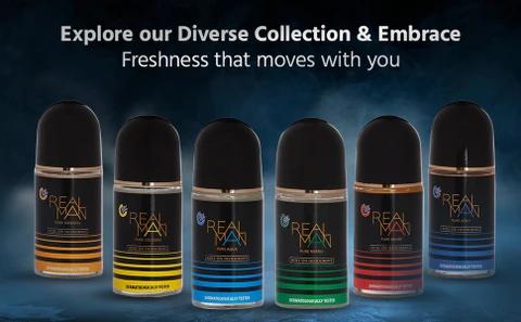 Real Man Deodorant Roll On (50ml)