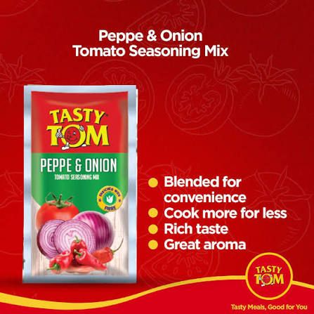 Tasty Tom Peppe & Onion Tomato Mix 50g