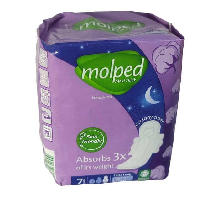 Molped Maxi Thick Sanitary Pad (7 Pads)