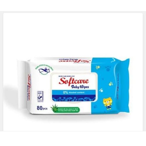 Softcare Baby Wipes (80 Pieces)