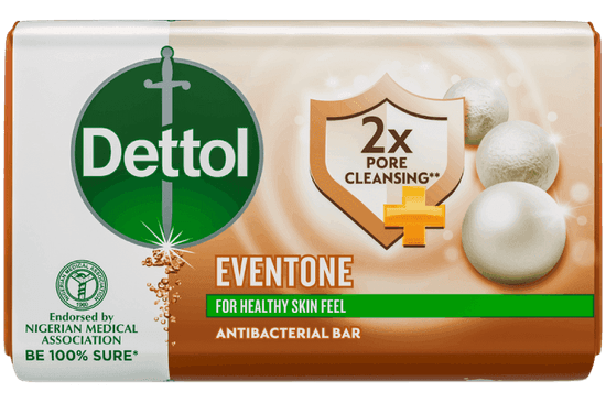 Dettol Antibacterial Bathing Soap (2X,5X) 150g
