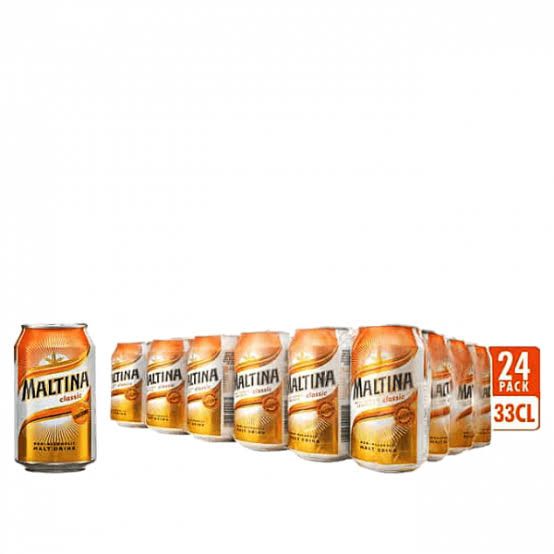 Maltina Classic Can 33cl x24