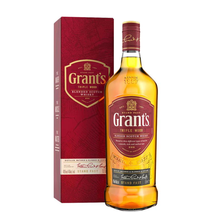 Grant's Triple Wood Blended Scotch Whisky 700mL