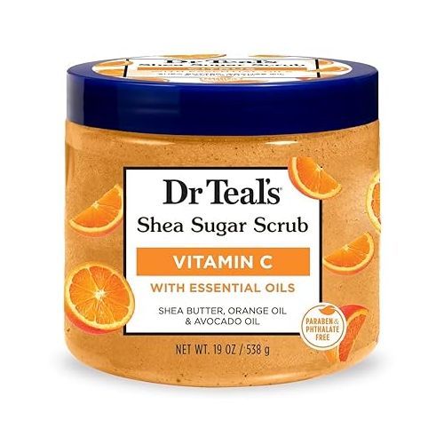 Dr Teal's Shea Sugar Scrub 538g Citrus