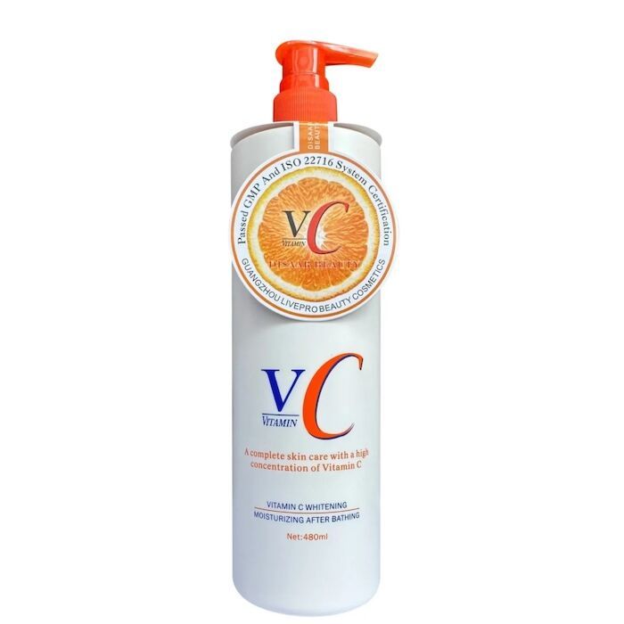 Disaar Beauty Vitamin C Whitening Moisturizing After Bathing 480ml