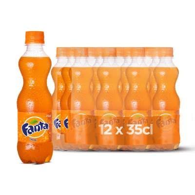 Fanta Orange Drink Pet Bottle 35cl x12