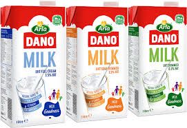 Dano Lait UTH Full Cream Milk 1 Litre
