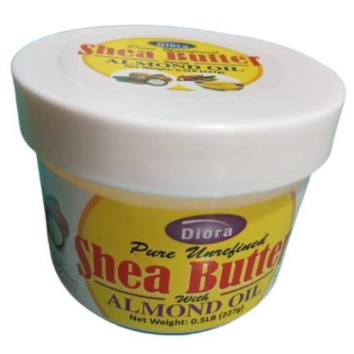 Diora Pure Unrefined Shea Butter with Almond Oil 227g