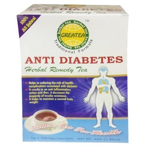 Great Tea Anti-Diabetes Herbal Remedy Tea 40g