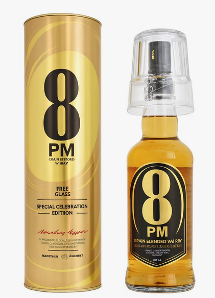 8PM Grain Blended Whisky 1Litre