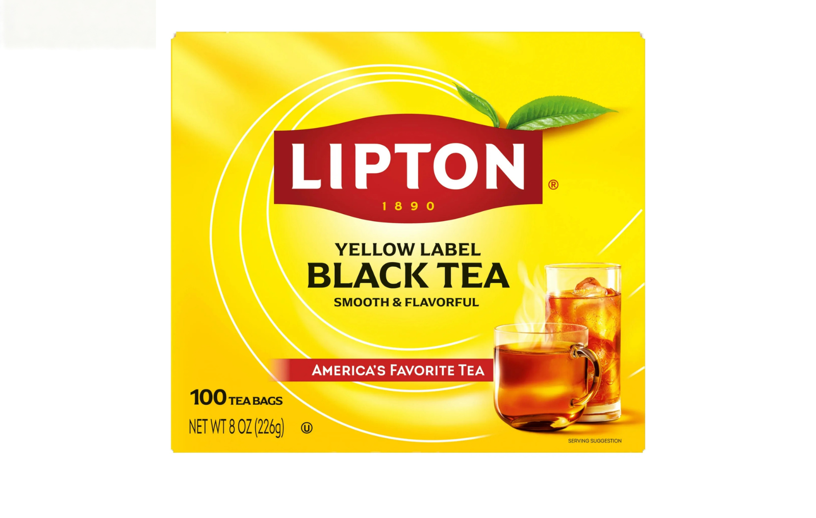 Lipton Yellow Label Black Tea, 104 Tea Bags