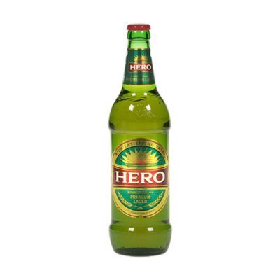 Hero Premium Lager Beer Bottle 600ml
