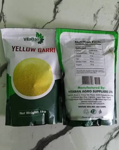VitaBan Agro Yellow Garri 1kg