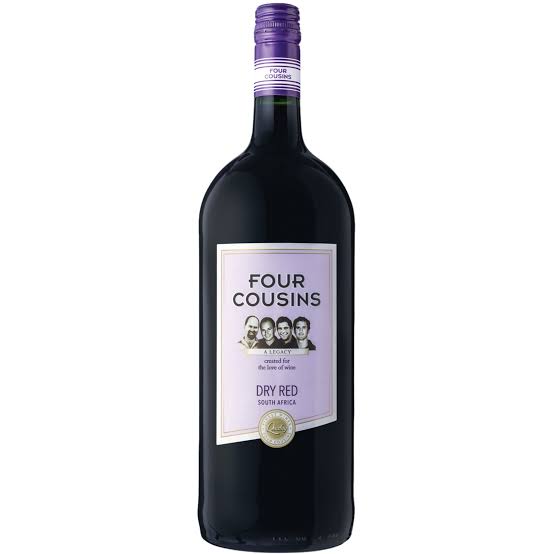 Buy Four Cousins Dry Red Wine 750ML
