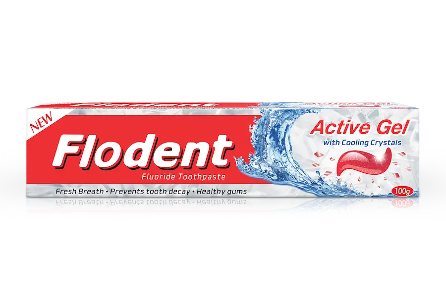 Flodent Active Gel Toothpaste 140g