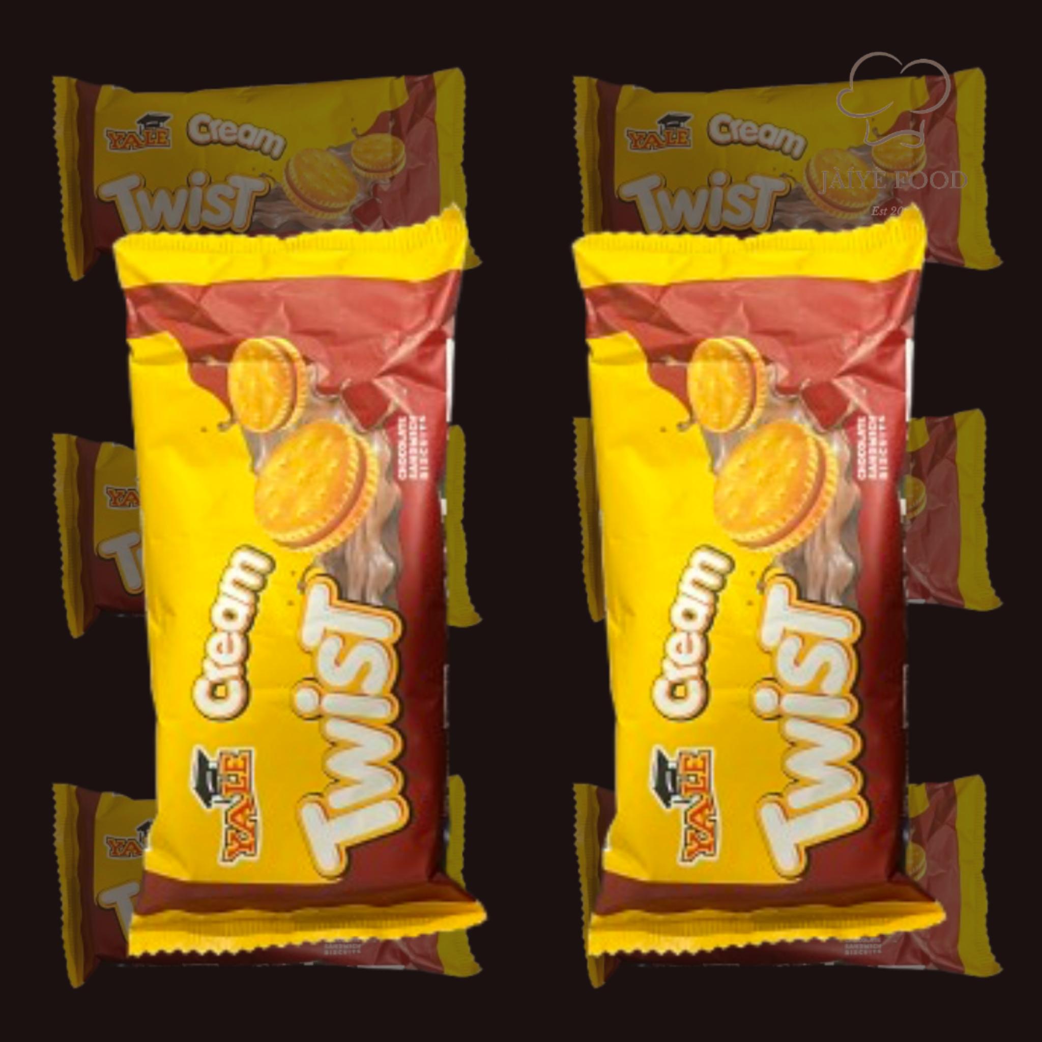 Yale Cream Twist Chocolate Sandwich Biscuits