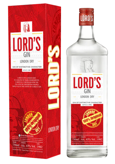 Lord's Dry Gin 750ML