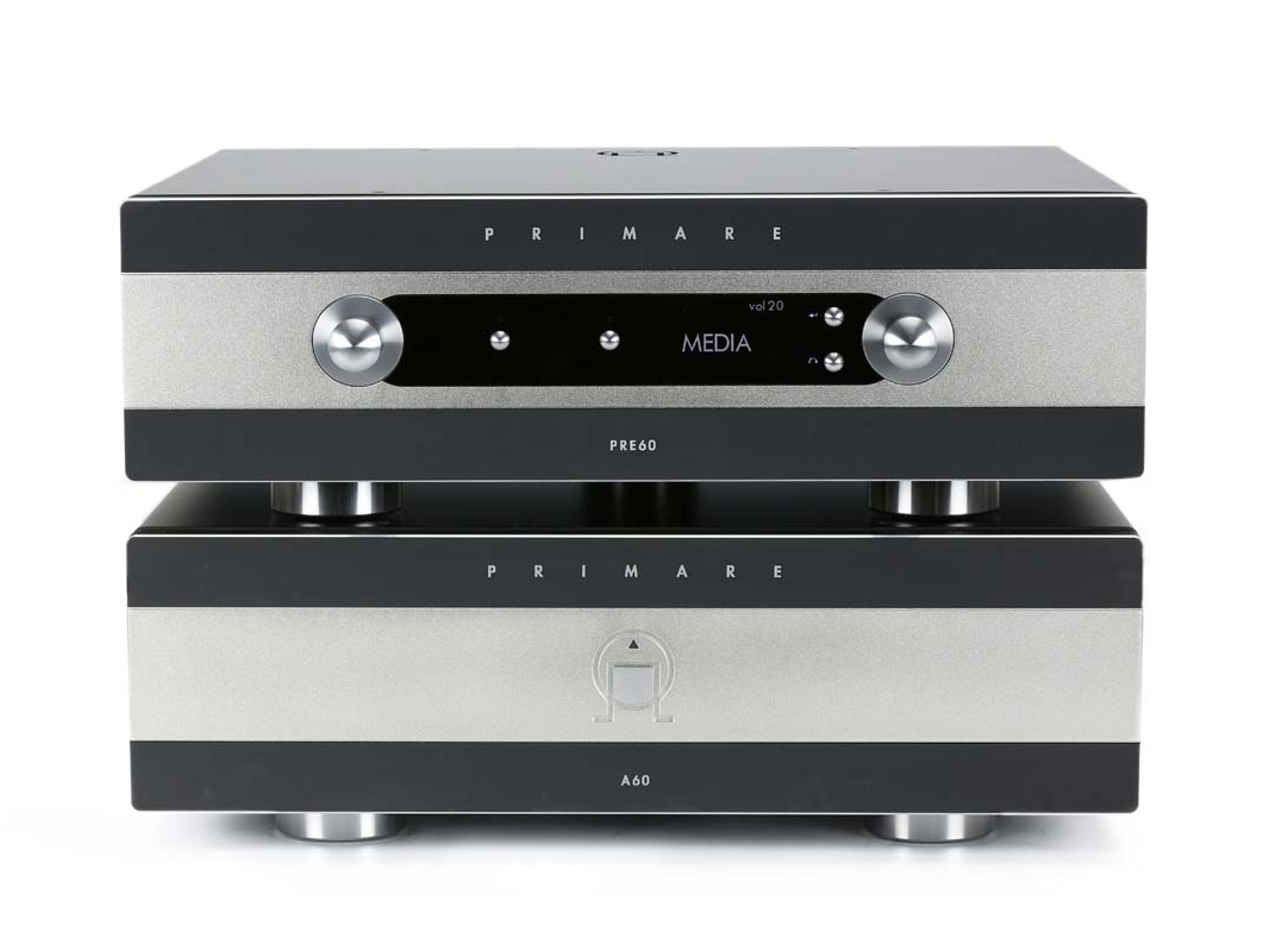 Primare PRE60 + A60 + Streamer NP5 MKII
